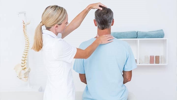 Surgery and other medical treatments for treating the neck pain